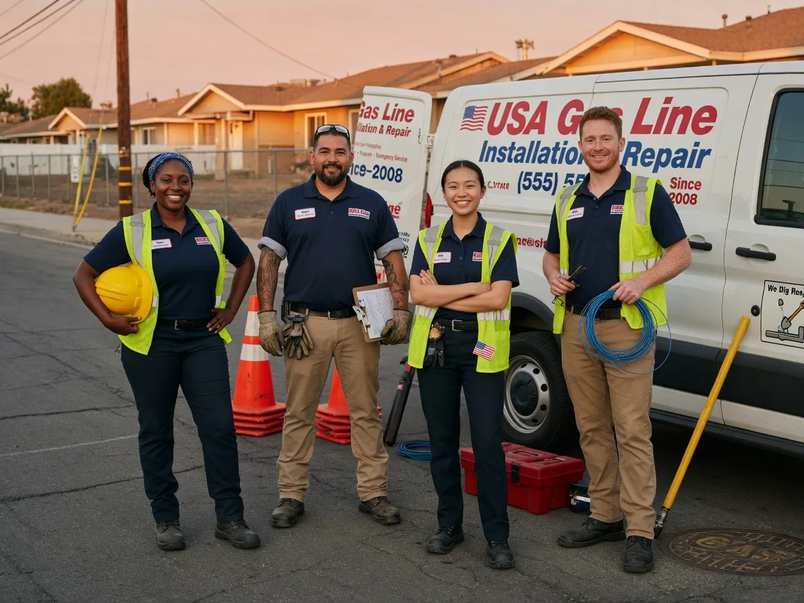 Gas Line Installation company in Farnsworth, TX